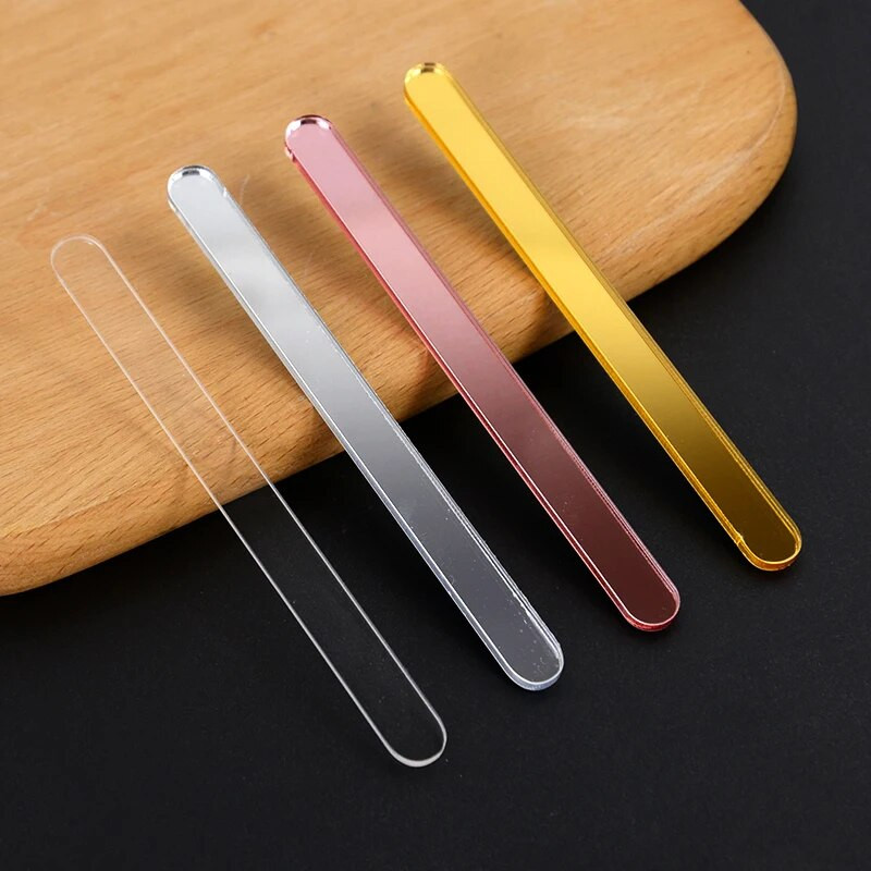 10/20 kom Akrilni štapići za sladoled Potrepštine za ljetne zabave Popsicle Čokoladni štapići za desert Rođendanski tuš za bebe Dječji DIY rukotvorine