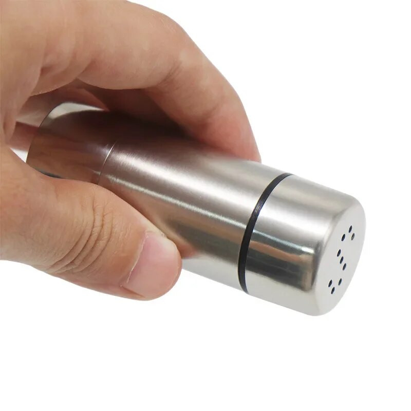 1 kom Staklenka za začine od nehrđajućeg čelika Posuda za sol i papar Organizator za začine Spremnik Posuda za boce Set kanistera Kuhinjski stalak za začine