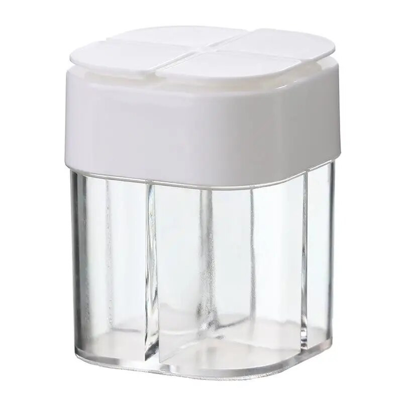 Prozirni set staklenki za organizatore začina Sol i papar Boca sa začinima Šareni poklopac Spremnik za pohranu začina Kuhinjski gadget