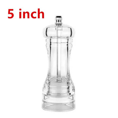 Virtuvės pipirų malimo masyvo korpusas su reguliuojamu malūnėliu, 5 colių, 8 colių, 10 colių