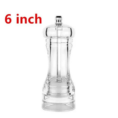 Virtuvės pipirų malimo masyvo korpusas su reguliuojamu malūnėliu, 5 colių, 8 colių, 10 colių