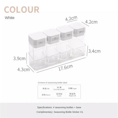 Ps Maisto prieskoniai Patogus ir praktiškas buitinis druskos ir pipirų plaktuvai Virtuvės reikmenys skaidrūs ir matomi pilvo raumenys