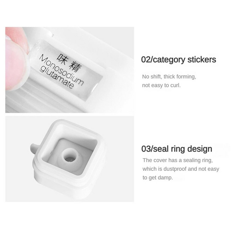 Ps Maisto prieskoniai Patogus ir praktiškas buitinis druskos ir pipirų plaktuvai Virtuvės reikmenys skaidrūs ir matomi pilvo raumenys