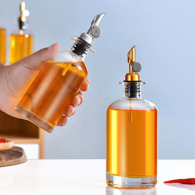 350/500ml Βραστήρας λαδιού Γυάλινο μπουκάλι λαδιού Κουζίνα Έλεγχος λαδιού οικιακής χρήσης Μπουκάλι σάλτσα σόγιας Μπουκάλι καρυκεύματα μπουκάλι καρυκεύματα