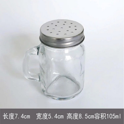 Mala staklena boca za začine Boca za papar Boce za začine Boce za začine Staklenka za začine Kuhinjska posuda za začine Organizator za začine