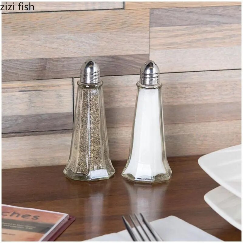 Mala staklena boca za začine Boca za papar Boce za začine Boce za začine Staklenka za začine Kuhinjska posuda za začine Organizator za začine