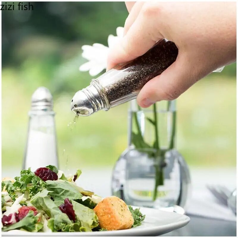 Mala staklena boca za začine Boca za papar Boce za začine Boce za začine Staklenka za začine Kuhinjska posuda za začine Organizator za začine