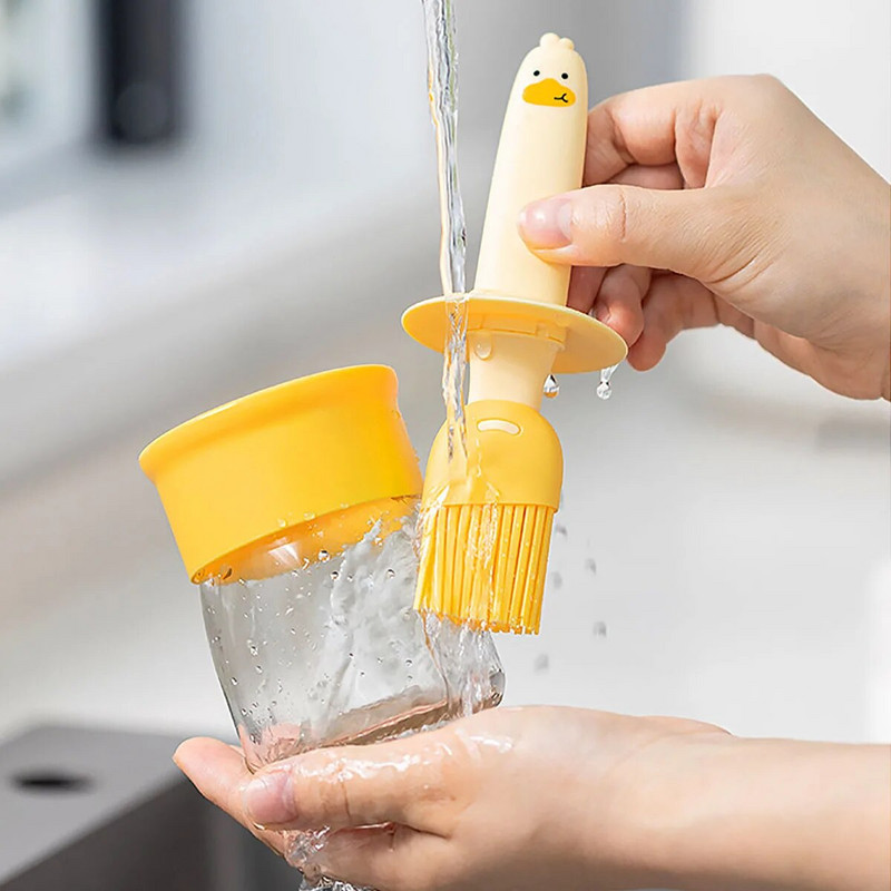 1buc - Accesorii bucatarie Perie pentru ulei cu sticla Gratar Perie speciala Instrument pentru clătite de bucătărie