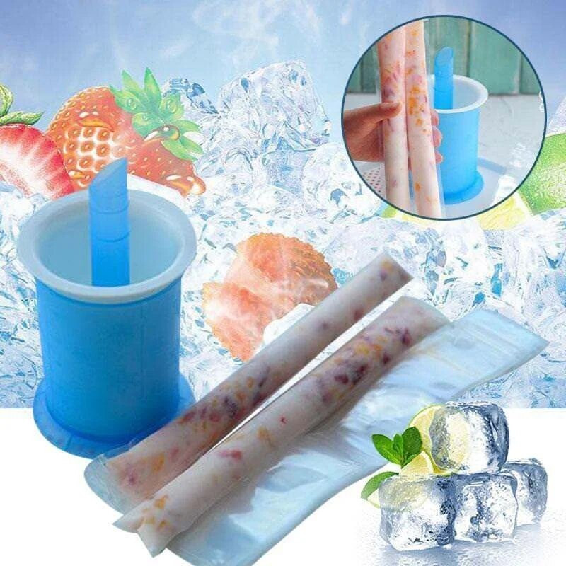 50-20 komada jednokratnog kalupa za sladoled DIY alati za samostalne vrećice kalup za sladoled Vrećica za sladoled jogurt sladoled alat za kućnu kuhinju