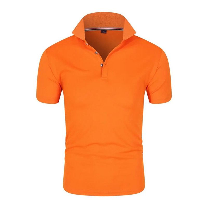 Ljetna nova muška polo majica Ležerna vesta kratkih rukava Majica na preklop Prozračna muška košulja Modna ulična odjeća S-4XL