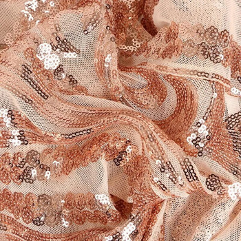Νέες χρυσές πούλιες Σέξι μακριά ζακέτα Κομψή, περιστασιακή γυναικεία με πλήρες μανίκι Διχτυωτό πλέγμα See Through Coat Open Stitch Feminino Ouro Lantejoula