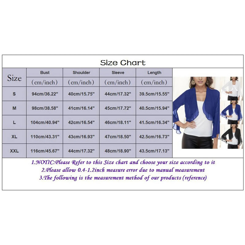 Ženski ogrtač od šifona, šalovi, zvonasti rukavi, bolero, kardigan, elegantni kratki kardigan, ogrtači, vjenčani ogrtač od šifona, ogrtač s ramenima