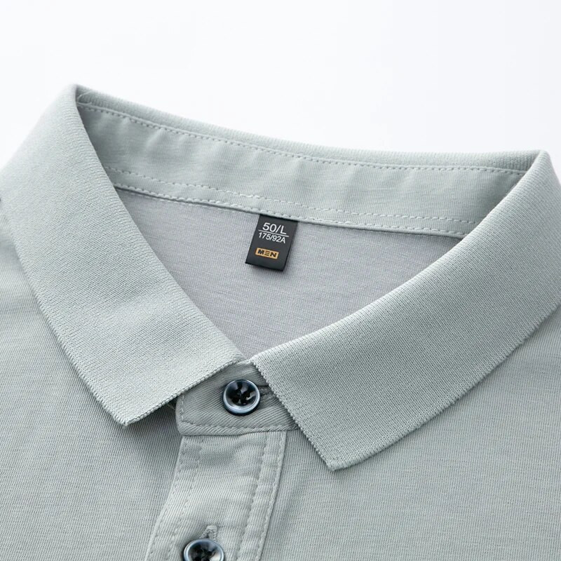 MLSHP Prateľné bavlnené letné pánske polokošele luxusné krátke rukávy s krížovými pruhmi biznis ležérne golfové tričká 3XL