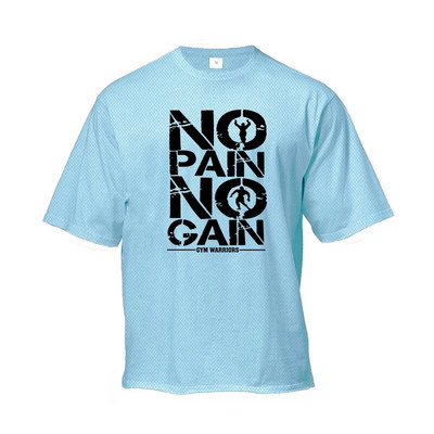 Liela izmēra, vaļīgas, īsām piedurknēm vīriešu T-krekls ar nolaistiem pleciem Hiphopa fitnesa topi vasaras elpošanai, ātri žūstoši sporta zālei kultūrisms