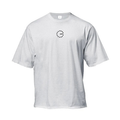 Nadrozmerné voľné pánske ležérne fitness tričko s krátkym rukávom, bežecké tričko do posilňovne, letné priedušné rýchloschnúce sieťované topy