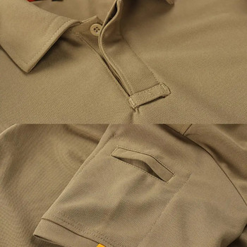 Ανδρικό μπλουζάκι Καλοκαιρινό κλασικό βαμβακερό κοντομάνικο μπλουζάκι Ανδρικό μπλουζάκι μονόχρωμο μπλουζάκι Ανδρικό επαγγελματικό μπλουζάκι επαγγελματικό γκολφ μπλουζάκια Camisa