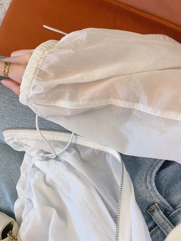 Jakne Ženske rukavima u obliku krila šišmiša Meke modne Ljetne Sveobuhvatne Jednostavne Jednobojne Elegantne Kreativnost Žene otporne na sunce Korejski stil Retro