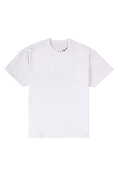 Prevelika muška majica kratkih rukava Sportska fitness majica kratkih rukava s otisnutim izrezom od čistog pamuka i fitnessa za trčanje u teretani