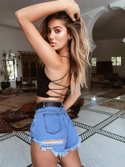 2024 Szexi női mellény Crop ujjatlan pántok strand női sport felsők Bodycon Party hát nélküli spagettipántos klubruházat