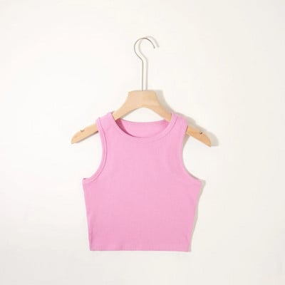 2023-as divat, új női szexi pamut, mellszobor, többszínű, ujjatlan, vágott blusas mellény, páncélszekrény