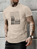 Muška pamučna majica kratkih rukava od 100 labava velika