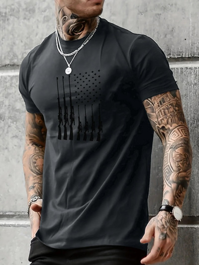 Muška pamučna majica kratkih rukava od 100 labava velika