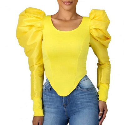 Tavaszi blúz, kiváló minőségű O nyakú, fakulásgátló divatos női pulóveres tavaszi blúz felső party pulóver felső tavaszi felső