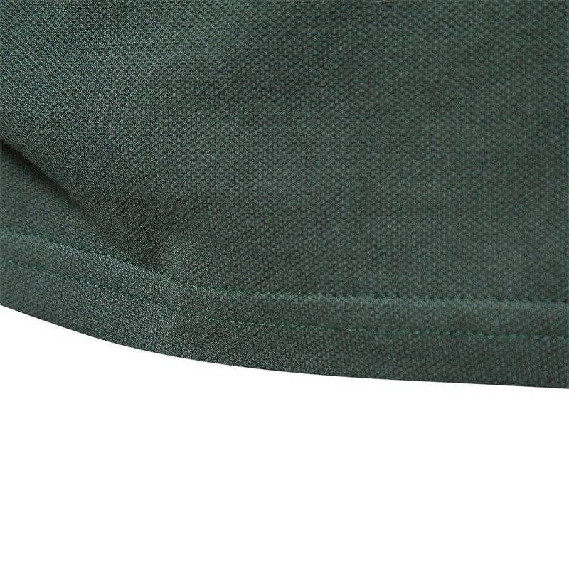 AIOPESON 100 % medvilnės vienspalviai vyriški polo, laisvalaikio stovo apykakle trumpomis rankovėmis vyriški Aukštos kokybės polo vyriški nauja vasara