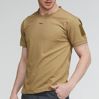 Τακτικά μπλουζάκια ανδρικά αθλητικά υπαίθρια στρατιωτικά μπλουζάκια Quick Dry κοντομάνικο πουκάμισο Πεζοπορία Κυνήγι Στρατού Combat Ανδρικά ρούχα Αναπνεύσιμα