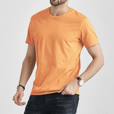 Vasaras T-krekli Vīriešu Vīriešu Tkrekli Pamata ātri žūstoša kokvilnas vienkrāsains īss T-krekls Sieviešu Top T-krekli Sieviešu purpursarkana Khaki mājas kleita Meitene