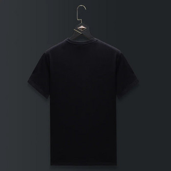 2023 Bear Rhinestones Μπλουζάκια κινουμένων σχεδίων Ανδρική μόδα Streetwear Υψηλής ποιότητας κοντό μανίκι O λαιμό Slim μπλουζάκια Άντρας συν μέγεθος 6XL