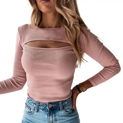 Légáteresztő, divatos, egyszerű tiszta színek, meleg alsó felső, bőrrel érintkező alsó blúz, bordás női ruházat