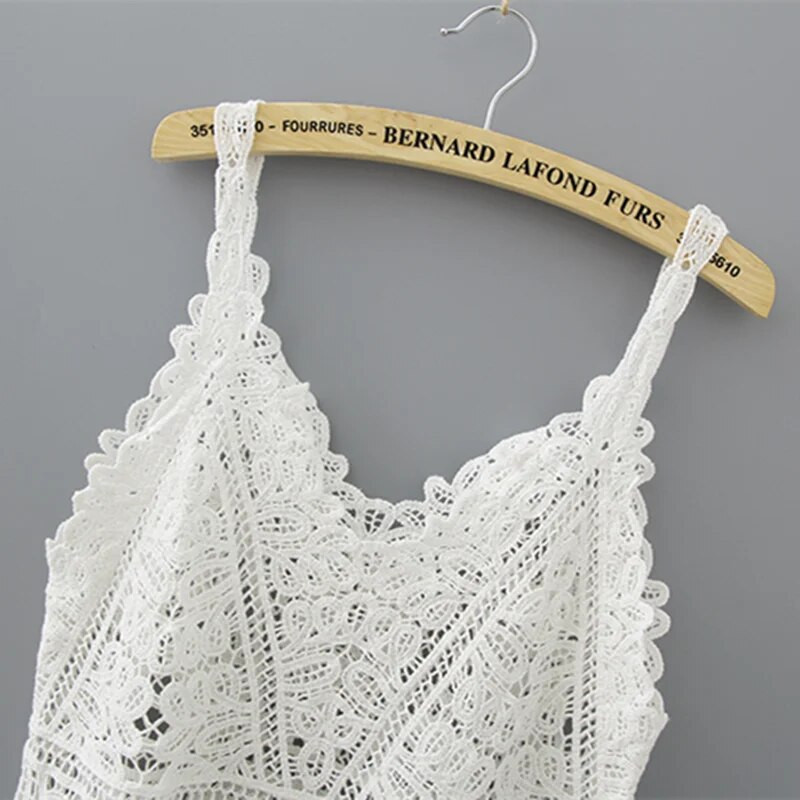 Horgolt pamut felső szexi, kötött, üreges mellény, női felső női vintage, hát nélküli büfé, 2023-as nyári ruhák