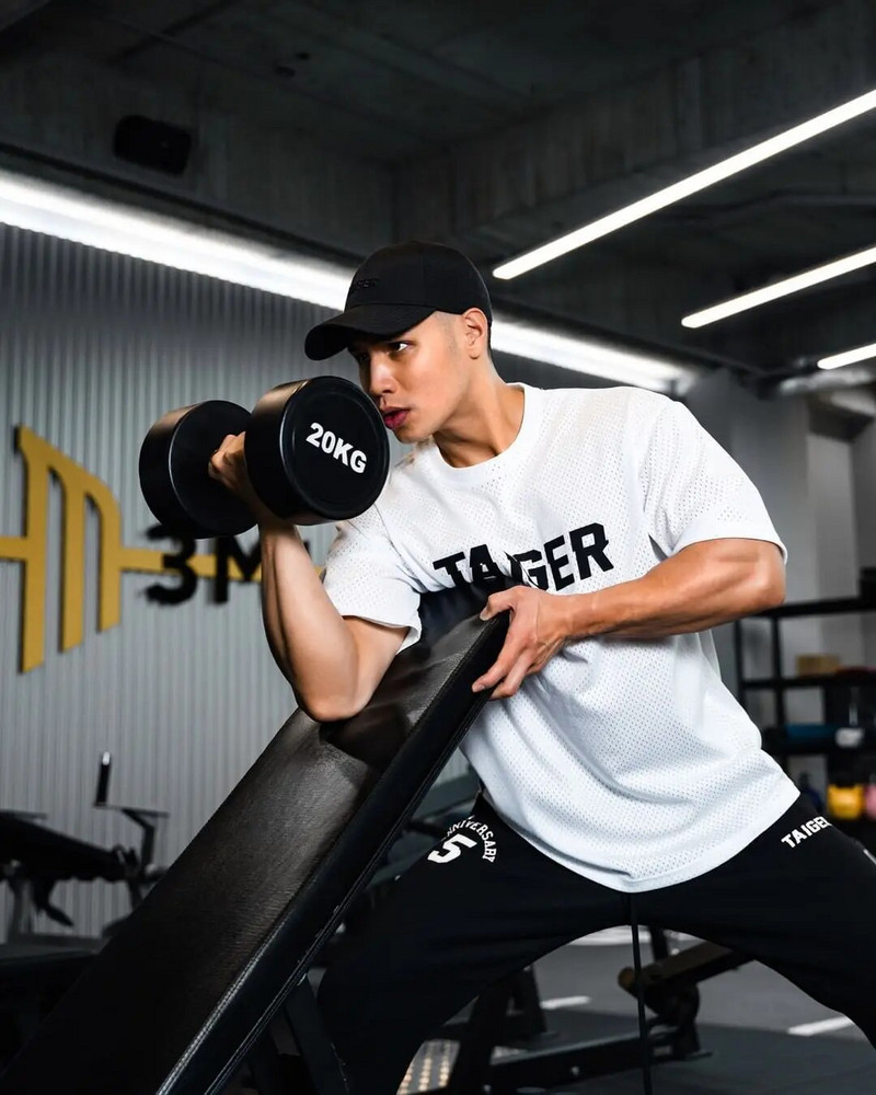 Nova ljetna velika majica kratkih rukava za trčanje Muška teretana Bodybuilding Fitness Opuštena ležerna mrežasta majica kratkih rukava Muška ulična sportska majica