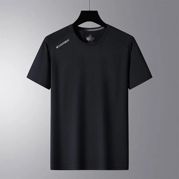 Quick-Dry GYM Sports Streetwear Fashion Oversized 6XL тениска Японски стил Черно бяло Лято 2024 Тениски с къси ръкави