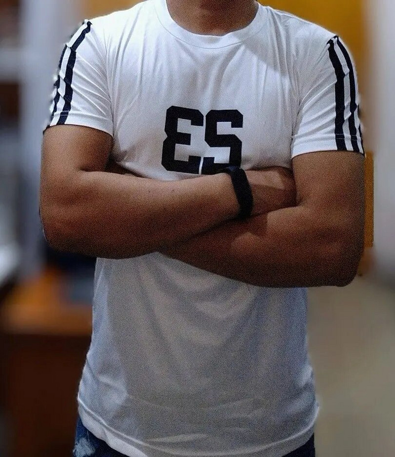 Muška odjeća Prevelika ljetna ležerna udobna pripijena majica kratkih rukava Sportska teretana Sportska odjeća Brzosušeća prozračna majica