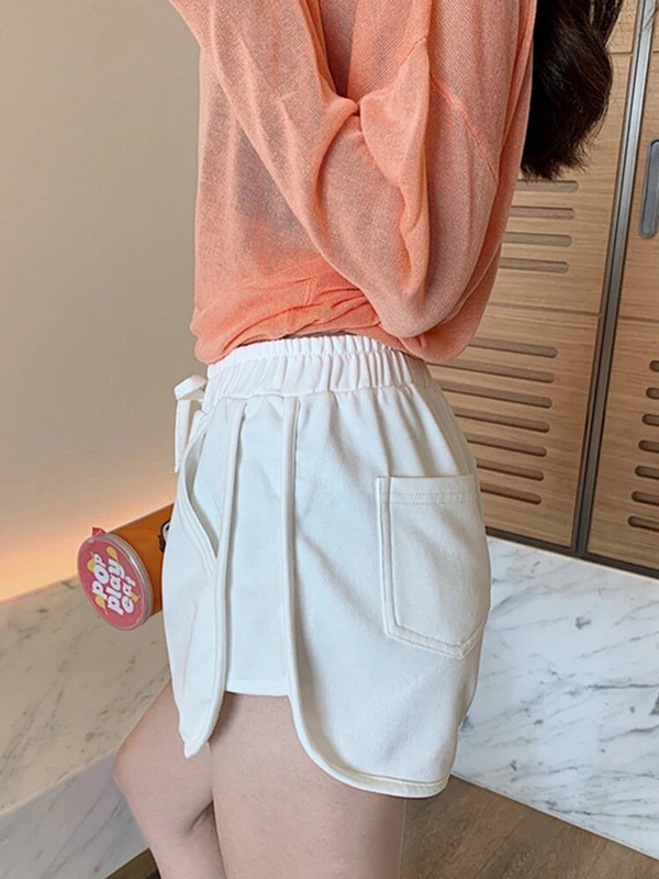 Ψηλόμεση βαμβακερά γυναικεία σορτς γιόγκα Νέα γυναικεία προπόνηση Γυμναστήριο τρέξιμο Αθλητισμός Κοντό Γυναικείο Quick Dry Yoga Αθλητικά σορτς