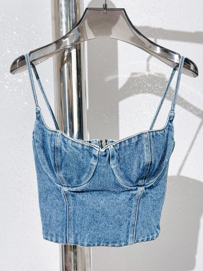 TWOTWINSTYLE traper minimalističke majice bez rukava za žene s četvrtastim ovratnikom bez rukava, ležerna seksi ljetna vesta Ženska modna stilska odjeća