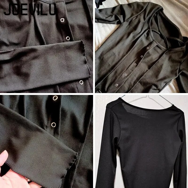 Tricou cu mâneci lungi cu claviculă expusă încrucișată Tricou cu mâneci lungi pentru femei, subțire, cu buric deschis, crop tops, primăvară și toamnă, tricou coreean sexy Y2k