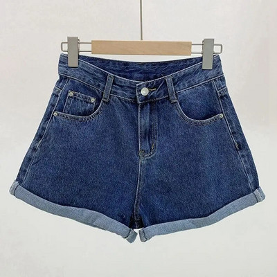 Σορτς Γυναικεία τζιν Vintage Summer Basic Απλό All-match Hot Sale Ψηλόμεσο Ελεύθερο Ulzzang Γυναικεία Streetwear Chic Classic Ins