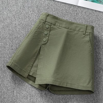 Дънкови къси панталони Дамски едноцветни летни секси Hotsweet ретро американски стил с висока талия Chic Designed Streetwear Hip Hop Young Bottoms