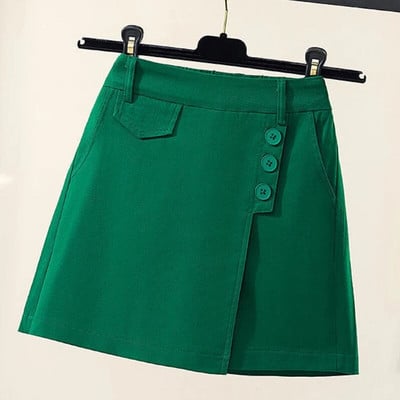 Дънкови къси панталони Дамски едноцветни летни секси Hotsweet ретро американски стил с висока талия Chic Designed Streetwear Hip Hop Young Bottoms