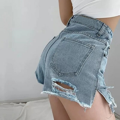 Naiste teksapüksid, kulunud, suvised kuumad tüdrukud, kolledž, kõik mängud, soliidsed nooremad püksid.