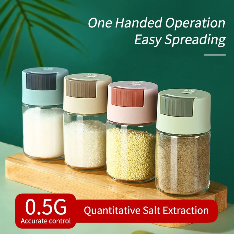 F5 Podesivi dozator soli Spremnik za začine Boca šećera Posuda za soljenje začina za papar Staklenka za začine Spremnik za sol Boca za začine