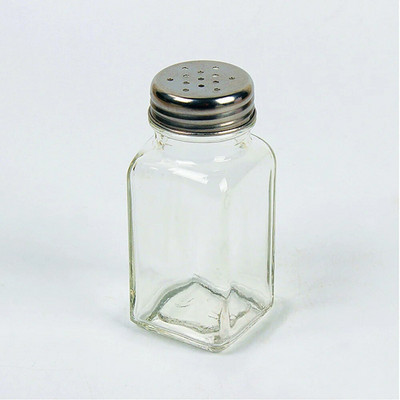 1kom staklena boca za začine Crno-bijela posuda za sol i papar Kuhinjska boca za začine Boca za pohranu Alati za začine