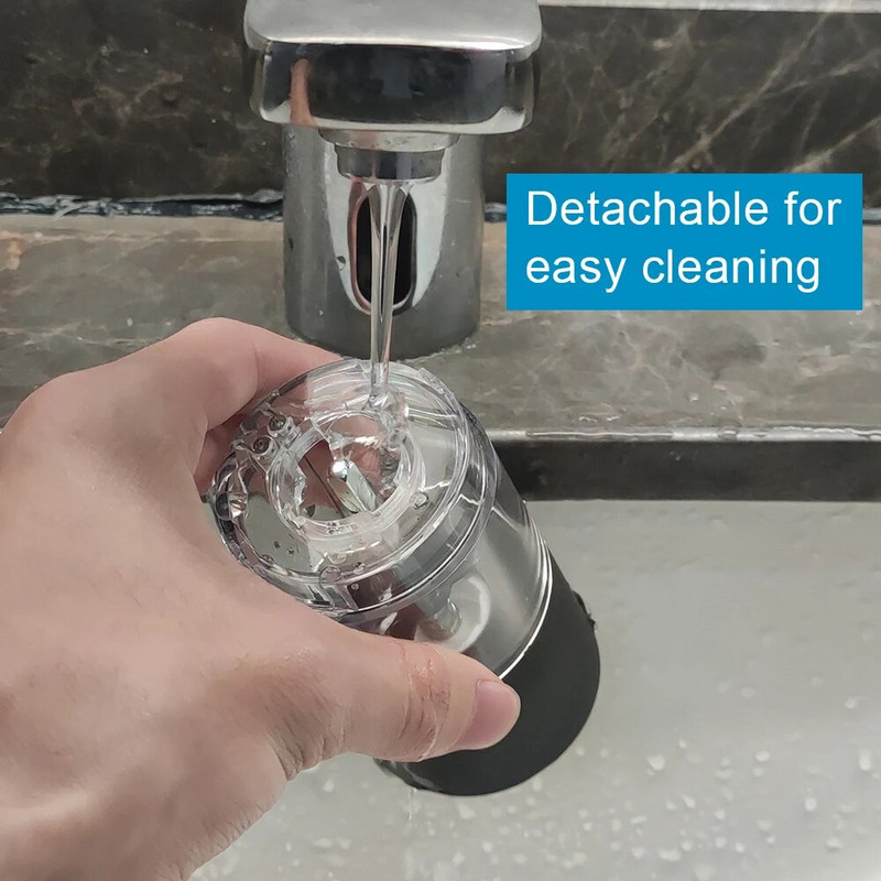 Prieskonių malūnėlis virtuvės įrankiai Elektrinis automatinis pipirų druskos malimo prieskonių butelis su LED lempute