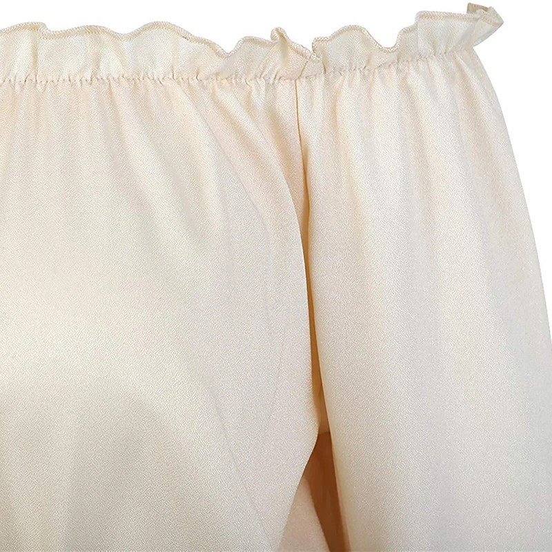 Renesansna bluza Seljačke žene Košulja s otvorenim rukavima Boho Steampunk Pirat Srednjovjekovni kostim za kosplej Vintage gornji dio korzeta