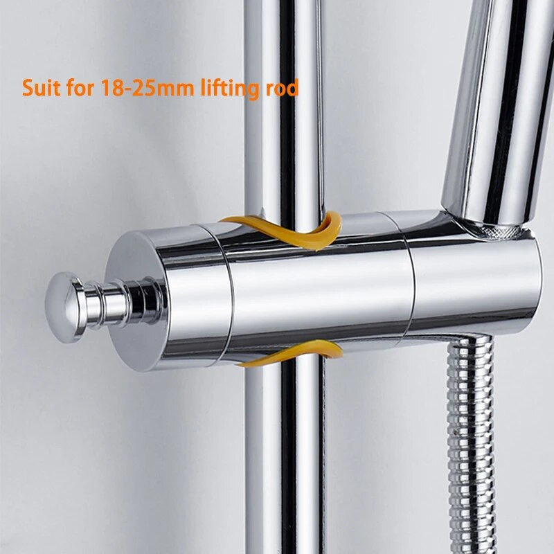 360° podesivi 18-25 mm držač glave tuša Nosači šipke Vješalica Potporna kada za glavu tuša za kupaonski pribor Okretna