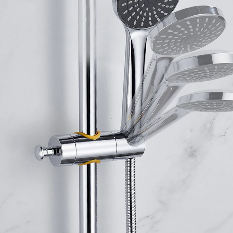 360° podesivi 18-25 mm držač glave tuša Nosači šipke Vješalica Potporna kada za glavu tuša za kupaonski pribor Okretna