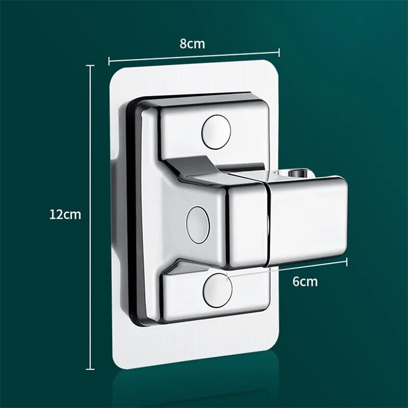 Držač glave tuša Podesivi zidni držač za tuš Samoljepljivi držač za glavu tuša Ručni nosač Kupaonski pribor 1 kom